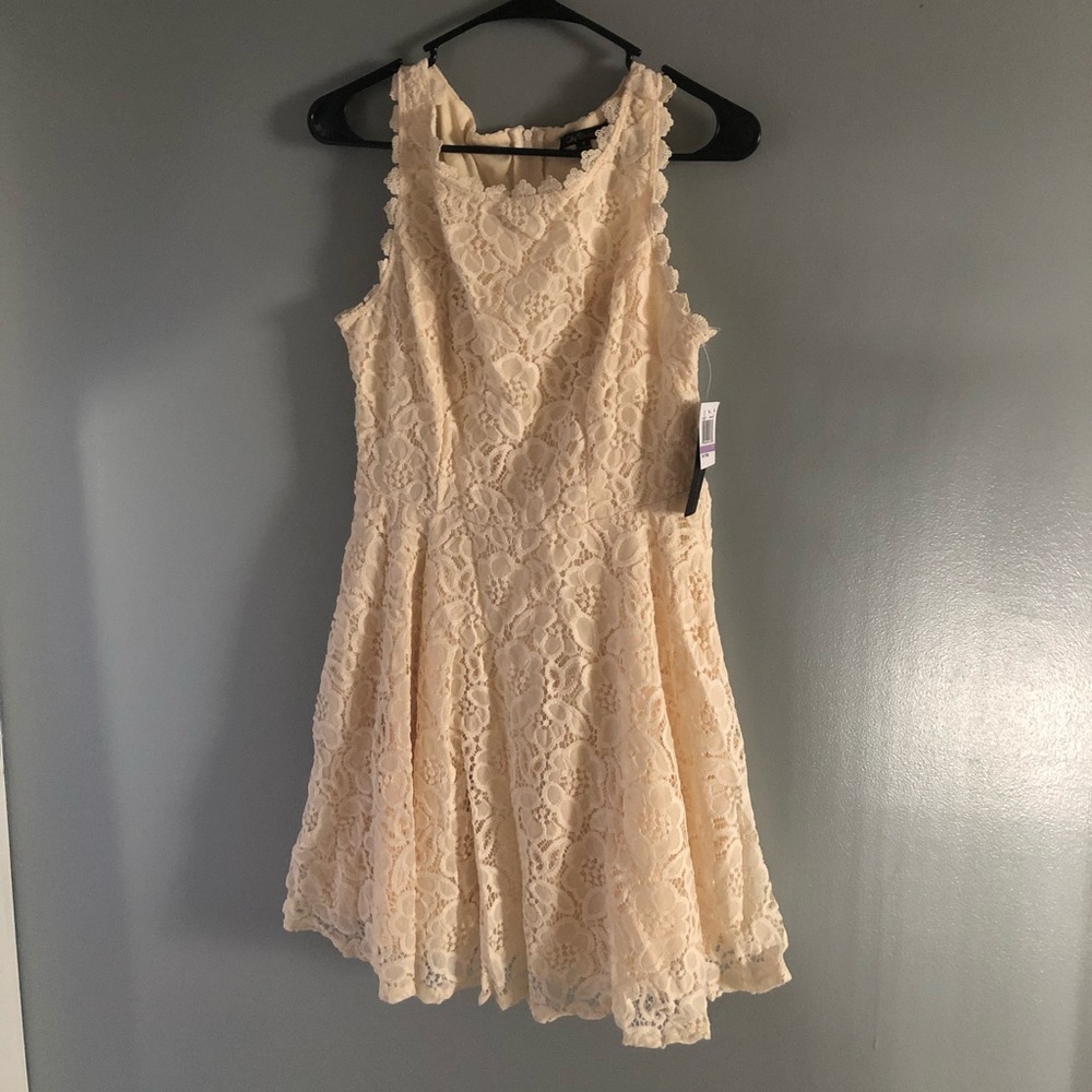 NWT Beautiful ivory lace dress